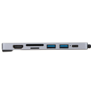 VCOM 7-in-1 USB-Erweiterungs dock für Computer USB C Hub mit HDMI 4K TF SD-Kartenleser USB 3.0 Daten RJ45 Ethernet PD 60W - Product Image 4