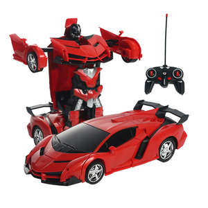 YF Großhandel 1:18 Transforming RC Cars Ein-Schlüssel-Verformung Rc Stunt Car Kinder Fernbedienung Roboter Auto Spielzeug für Kinder Geschenk - Product Image 1