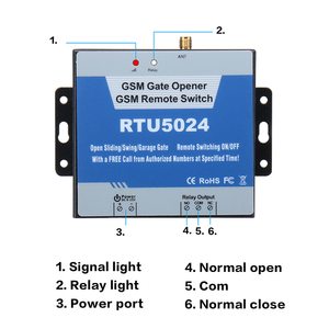 RTU5024 Gsm контроллер переключателя реле 200 пользователей Gsm Открыватель ворот дистанционные коммутационные машины с бесплатным звонком/смс - Product Image 4