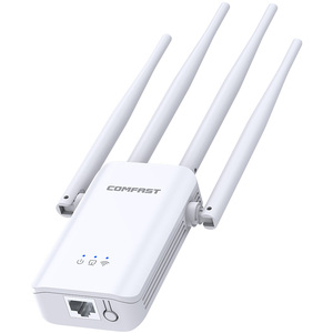 COMFAST无线扩展器、无线增强器、中继器300Mbps 2.4G无线信号扩展器，带4 * 3dBi外部天线 - Product Image 5