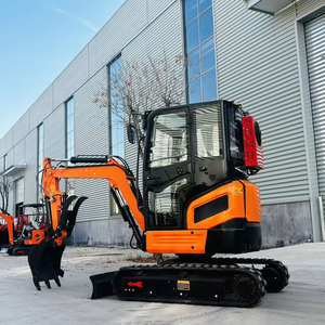 Ücretsiz kargo Mini ekskavatör tedarikçiler paletli kazıcı mikro ekskavatörler yeni kuhome motor ev kullanımı için 1.5 Ton makinesi - Product Image 2
