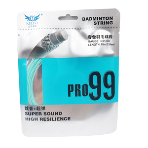 Cuerdas de nailon para bádminton, suministro de fábrica personalizado, alta elasticidad, excelente sonido, 0,61mm, mejor control - Product Image 2