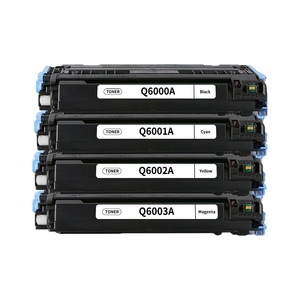 <strong>Q6000A</strong> Q6001A Q6002A Q6003A Compatible Color Toner Cartridge Replacement <strong>hp</strong> Q6000 Q6001 Q6002 Q6003 for <strong>hp</strong> Color LaserJet 1600 - Product Image 1