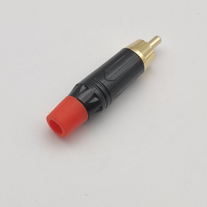Conectores de Audio macho RCA, adaptador de Pin chapado en oro para altavoz, placa de pared, amplificador receptor de cine en casa, enchufe - Product Image 5