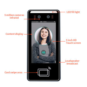 Face Recognition With RFID /QR CODE /<strong>fingerprint</strong> Device Access Control Products <strong>System</strong> - Product Image 4