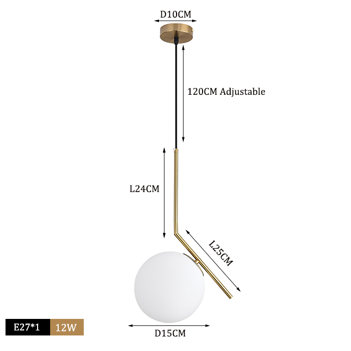 E chrome 20cm balle