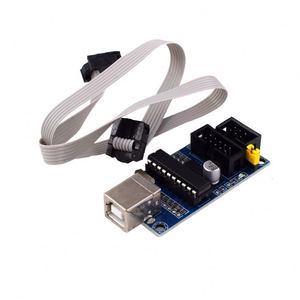 In stock <strong>USBtinyISP</strong> Downloader <strong>AVR</strong> Download Line USB Interface <strong>Programmer</strong> Bootloader with 10pin Programming Cable - Product Image 1