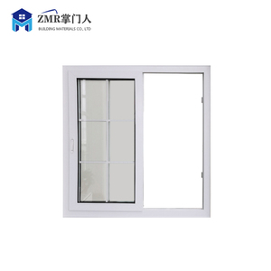 Modern Hurricane Impact Sliding <strong>Window</strong> Tinted Reflective Glass UPVC/PVC Horizontal Opening Louver for Apartment - Product Image 2