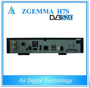 4 K caja de tv digital dvb s2x tv decodificador twin dvb s2x/s2 + dvb t2/dvb c zgemma h7s apoyo ci plus - Product Image 4