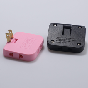 Enchufe de EE. UU. Convertidor de enchufe giratorio de 180 grados Extensión 3 en 1 Adaptador de enchufe mini de enchufe múltiple - Product Image 5