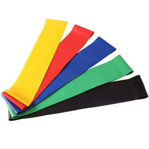 FSPG Yoga Fitness equipo de entrenamiento ejercicio látex elástico Mini banda de bucle gimnasio ejercicio resistencia bandas de bucle - Product Image 1