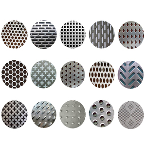 Écrans métalliques en aluminium de tôle perforée de trou hexagonal/rond d'acier inoxydable de haute qualité pour la décoration