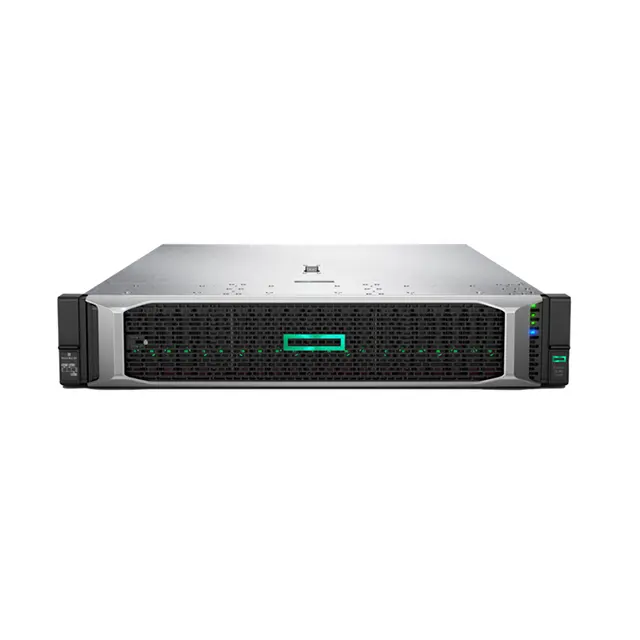 DL380Gen10 HPE 2U Server dudukan, Server perangkat keras rak 2 * Xeon 3204 12 Core 1.9G, catu daya ganda 32G, teknologi memori