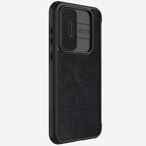适用于三星Galaxy A35碳纤维翻盖，带防窥视镜头推动保护手机外壳 - Product Image 6