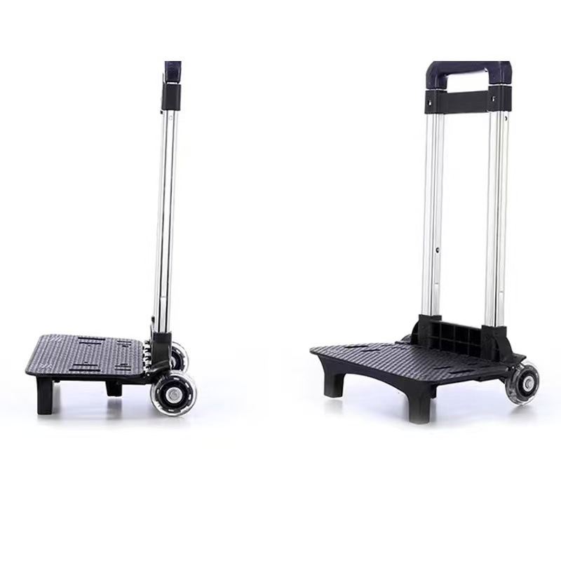 two wheels trolley boy