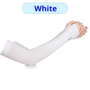 夏季防晒冰丝袖驾驶防晒钓鱼骑防晒透明袖男童护臂袖套 - Product Image 4