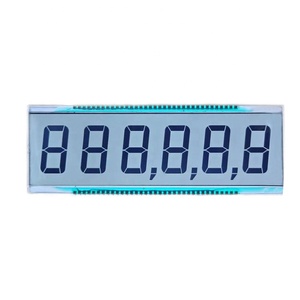 Modulo display lcd personalizzato display lcd a 6 cifre a 7 segmenti 70 pin per distributore di carburante - Product Image 1
