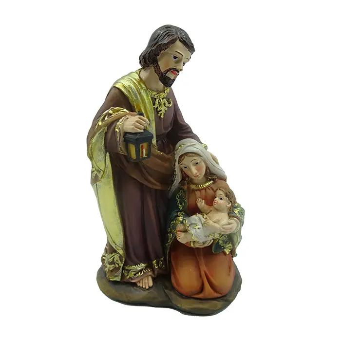 Harz katholische religiöse heilige Familien statue