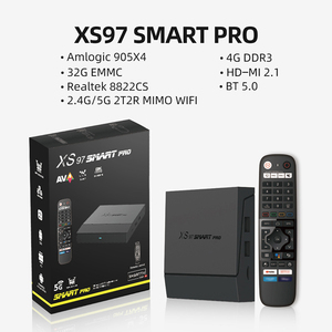 2024สินค้าขายดี XS97รีโมทคอนโทรลอัจฉริยะสำหรับโปรกล่องสตรีมมิ่ง HTML5เข้ากันได้กับสุดยอดวิดีโอคลิกสูง