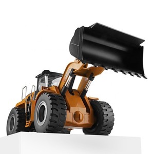 14800-A 1/14 Scale 2.4G 4WD Electric Simulation Alloy Bulldozer <strong>RC</strong> <strong>Model</strong> Features USB Cable Included Expert Level Toy for Boys
