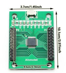 Xinmotek XM08 один игрок USB аркадная игра джойстик контроллер Кнопки нулевой задержки совместимый PS3 PC Raspberry Pi Монетный толкатель кабель - Product Image 3