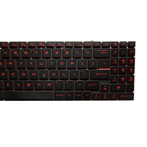 Teclado para ordenador portátil MSI GF66, GF63, GF76, GP76, Z16 TW, GL76, con retroiluminación colorida, idioma personalizado - Product Image 6