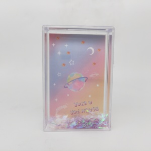 High Quality 2x3 Rectangular Plastic <strong>Photo</strong> Frame Glitter Fotolijst Instax for Artwork and Water <strong>Photos</strong> - Product Image 2