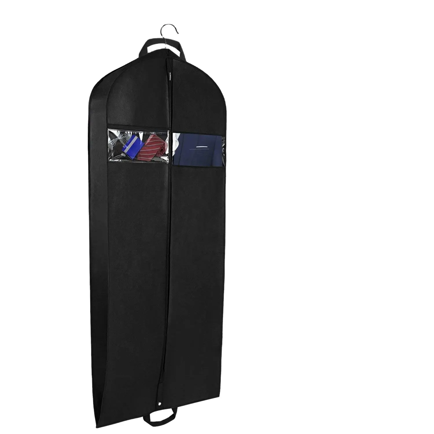 2021 Custom Logo Waterproof Garment Polyester Non Woven Quality Customised Long Garment Bag