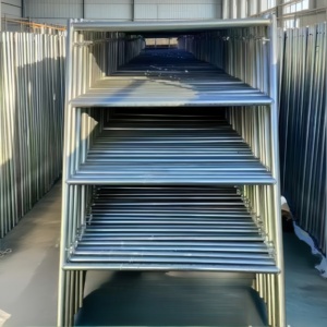 Fabricante profesional, todo tipo de colores personalizables, andamios de acero con estructura en h para la construcción - Product Image 3