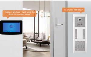 3 Apartment Password Unlock Waterproof <strong>TCP</strong> IP <strong>Video</strong> Door Phone POE <strong>Intercom</strong> <strong>System</strong> for Multi Apartments Building
