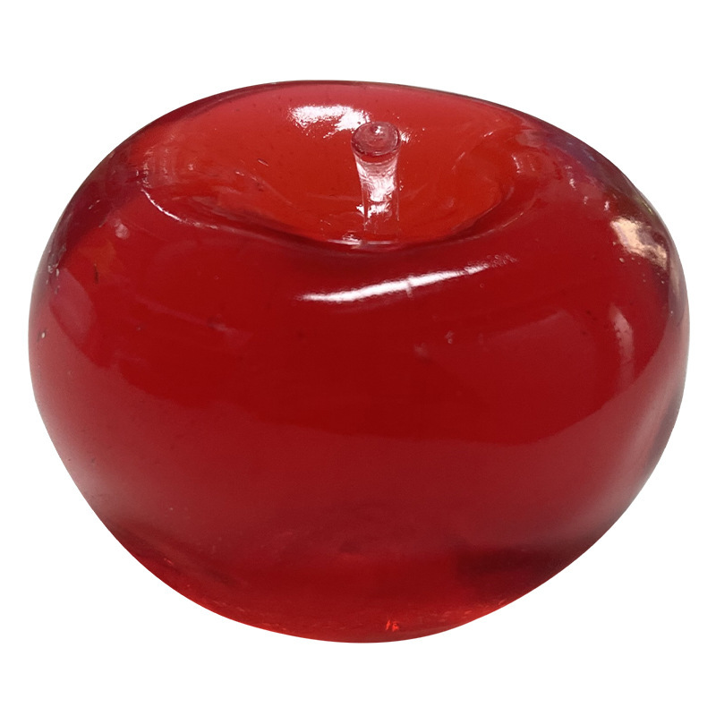 Grosses pommes en plastique rouge/coque en PVC