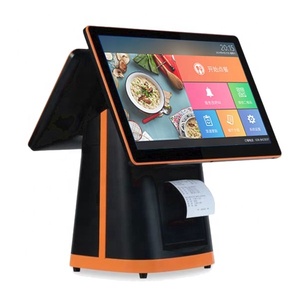 Retailing <strong>Pos</strong> System Dual 15.6 Inch <strong>Android</strong> <strong>Pos</strong> Touch System with Printer 80 All in One <strong>Pos</strong> Machine - Product Image 1