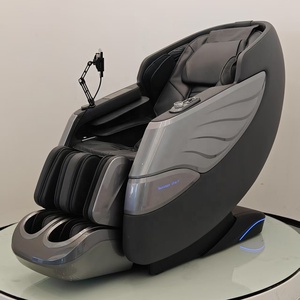 <strong>2025</strong> Wholesale Luxury Electric SL Track Intelligent 4D Zero Gravity Full Body Massage Chair with Back and Neck - Product Image 5
