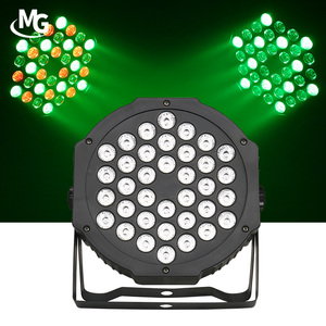 36pcs <strong>DMX</strong> Control RGB Disco DJ Party Light 72W Plastic 36 LED Par Stage Lighting LED Par Light <strong>With</strong> Remote <strong>Controller</strong> - Product Image 4