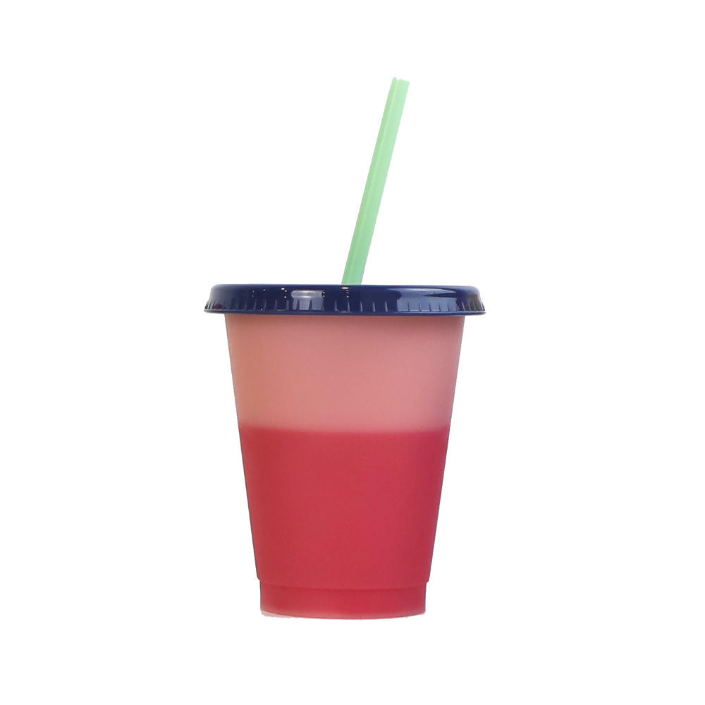 16oz changement de couleur rose