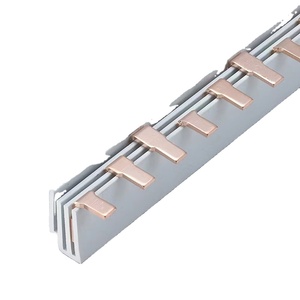 High Quality Pin <strong>Type</strong> Copper <strong>Busbar</strong> for C45 Circuit Breaker,Electric Copper/Brass Bus Bar,Neutral <strong>Busbar</strong> - Product Image 1