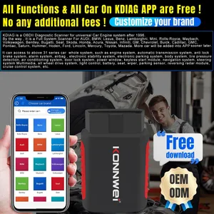 KONNWEI Kdiag Auto OBD2 Diagnose tool SAS EPB Service ECU Programmierer OBD OBD2 Auto Code Reader PK TOPSCAN