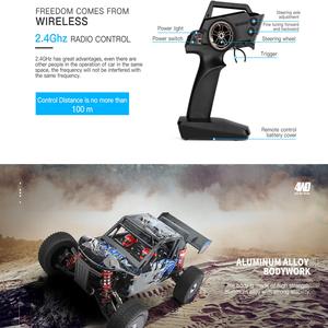 WL Toys รถบังคับบังคับระยะไกลรถ124018 1/12 2.4G 60km ของเล่นโมเดลรถแข่ง RC 4WD สำหรับผู้ใหญ่เด็กหญิงและเด็กชาย - Product Image 2