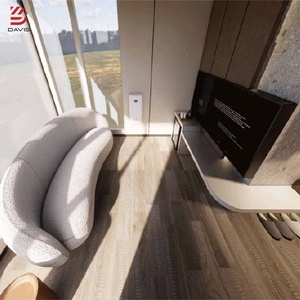 Akıllı kontrol sistemi ile prefabrik ev Modern mobil prefabrik konteyner kapsül ev - Product Image 5