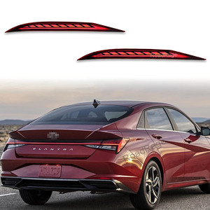 LED arka tampon işık fren kuyruk sıralı flaş dönüş sinyali lamba uyumlu Hyundai Elantra SE SEL sinirli 2021 2022 - Product Image 1