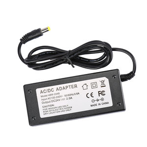 Adaptador de corriente de entrada 100-240v CA 50/60hz a dc 12V 4A 24v 2a - Product Image 1