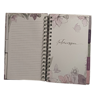 Scripture Devotional Hardcover Wire O Journal Notebook 365 Prayer Custom Printed Tabs Paper Paperboard Prayer for Book - Product Image 2