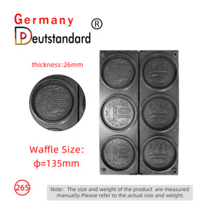 Original Factory Coin Waffle <strong>Round</strong> Bread Machine Coin Waffle <strong>Cake</strong> Machine One Euro Coin Waffle Pancake Gas <strong>Maker</strong> - Product Image 6