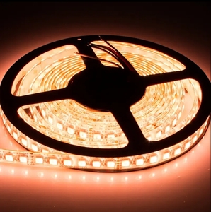 แอดเดรสสี WS2812B พิกเซล RGB rgbic แถบไฟ LED 54 LEDs/M 36V SMD 5050 WS 2812 - Product Image 4
