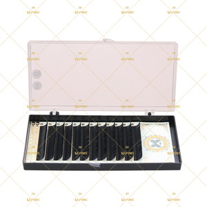 Pbt <span class=keywords><strong>sable</strong></span> עפעף משי הרחבות עפעפיים בעבודת יד 0.05 מ "מ-0.07 מ" מ עובי cd curl 20 מ "מ-25 מ" מ ריסים סינתטיים בסגנון מט