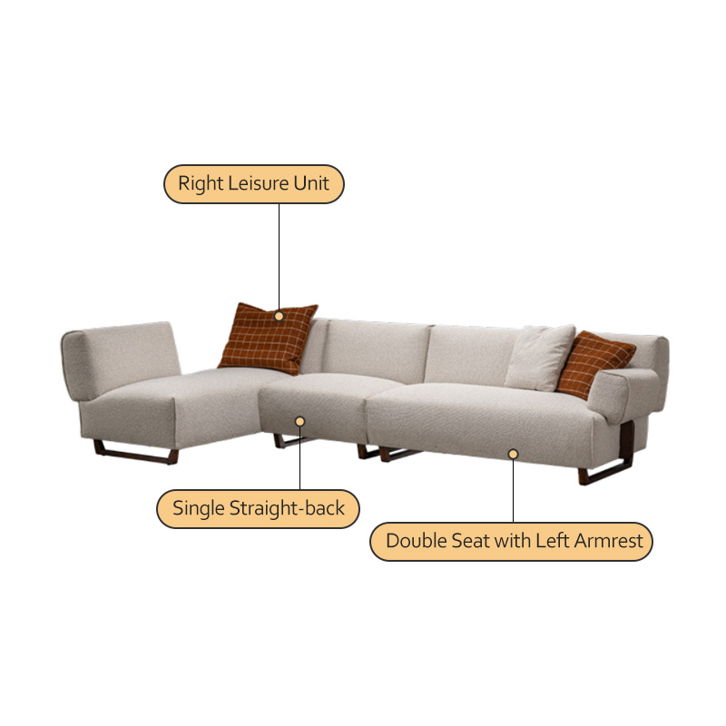 Asiento de ocio izquierdo
