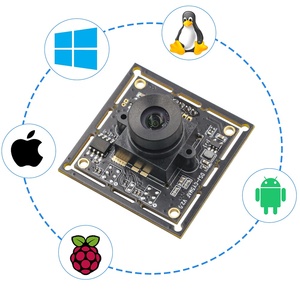 Precio bajo IMX335 5MP 1/2.8 pulgadas Coms Sensor de color USB2.0 FF Reconocimiento facial Lente ojo de pez Mini módulo de cámara industrial con micrófono - Product Image 6