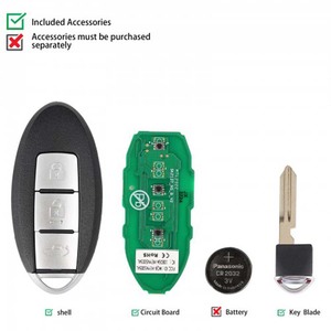 Autel IKEYNS003AL telecomando intelligente universale 3 pulsanti per chiavi Auto Nissan - Product Image 6