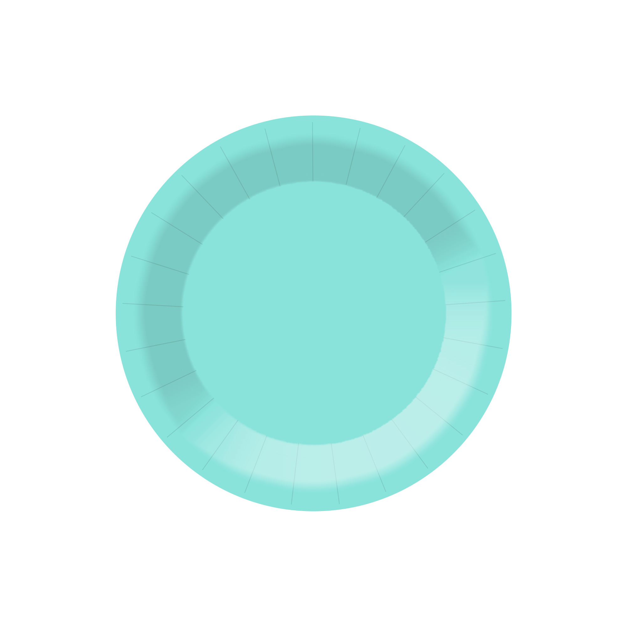7 inch paper plate*8 pcs