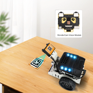 Hiwonder AiNovaインテリジェントビジョンロボットカー2WDロボットカーサポートグラフィカルPythonプログラム - Product Image 4